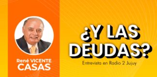 ¿Y las deudas? René Vicente Casas criticó el silencio del gobierno provincial