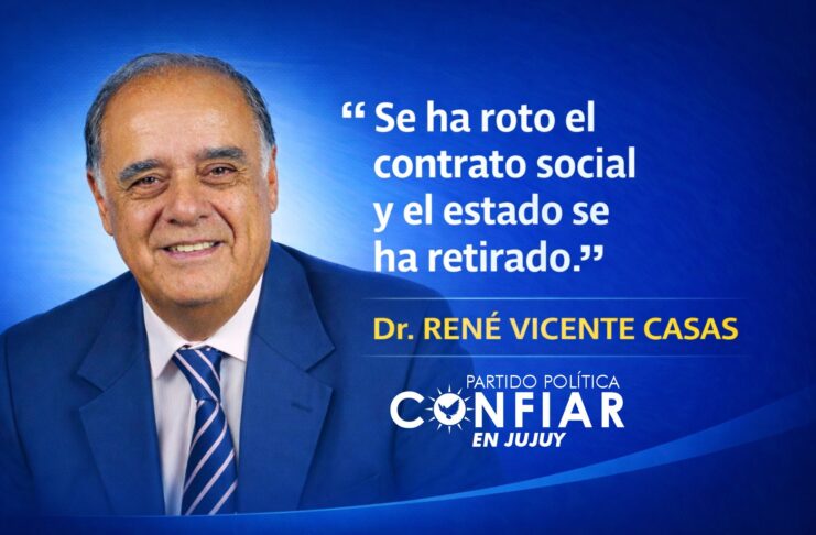 “Se ha roto el contrato social y el Estado se ha retirado”